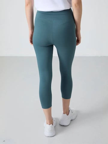 Skinny Leggings 'Gamaschen' di Tommy Life in verde