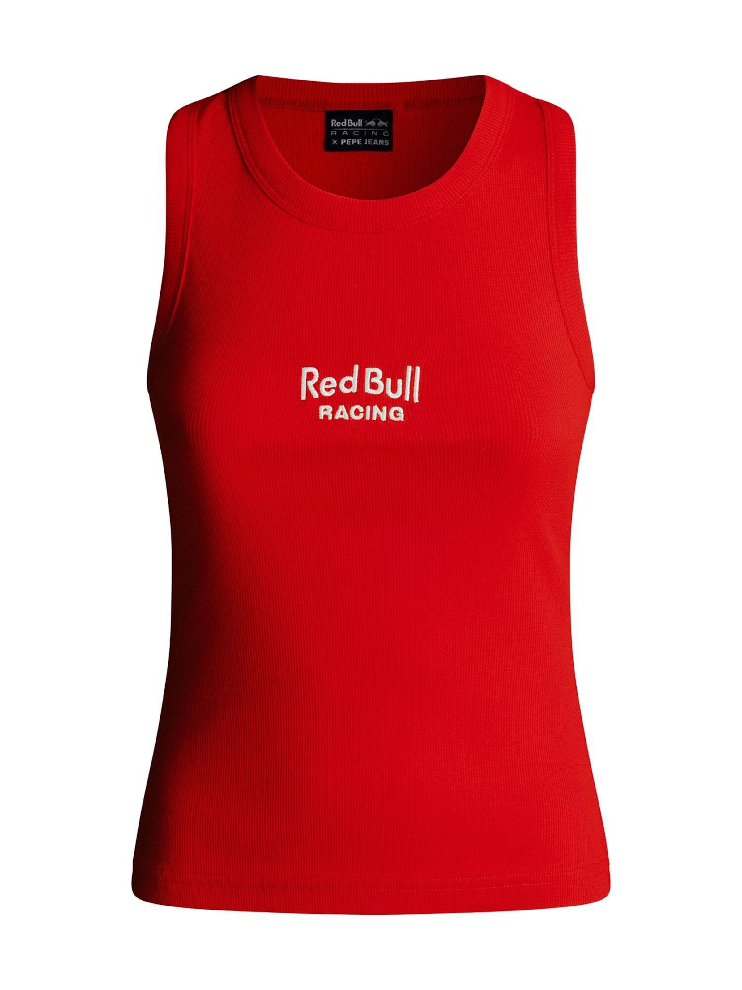 Maglietta di Red Bull Racing x Pepe Jeans in rosso: frontale