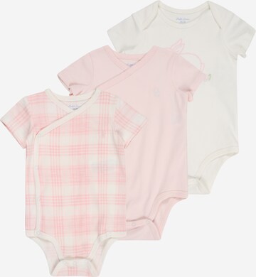 Polo Ralph Lauren Sparkdräkt/body i rosa: framsida