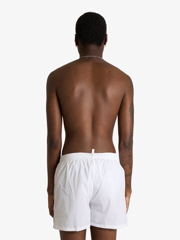 DSQUARED2 - Calções de banho em branco