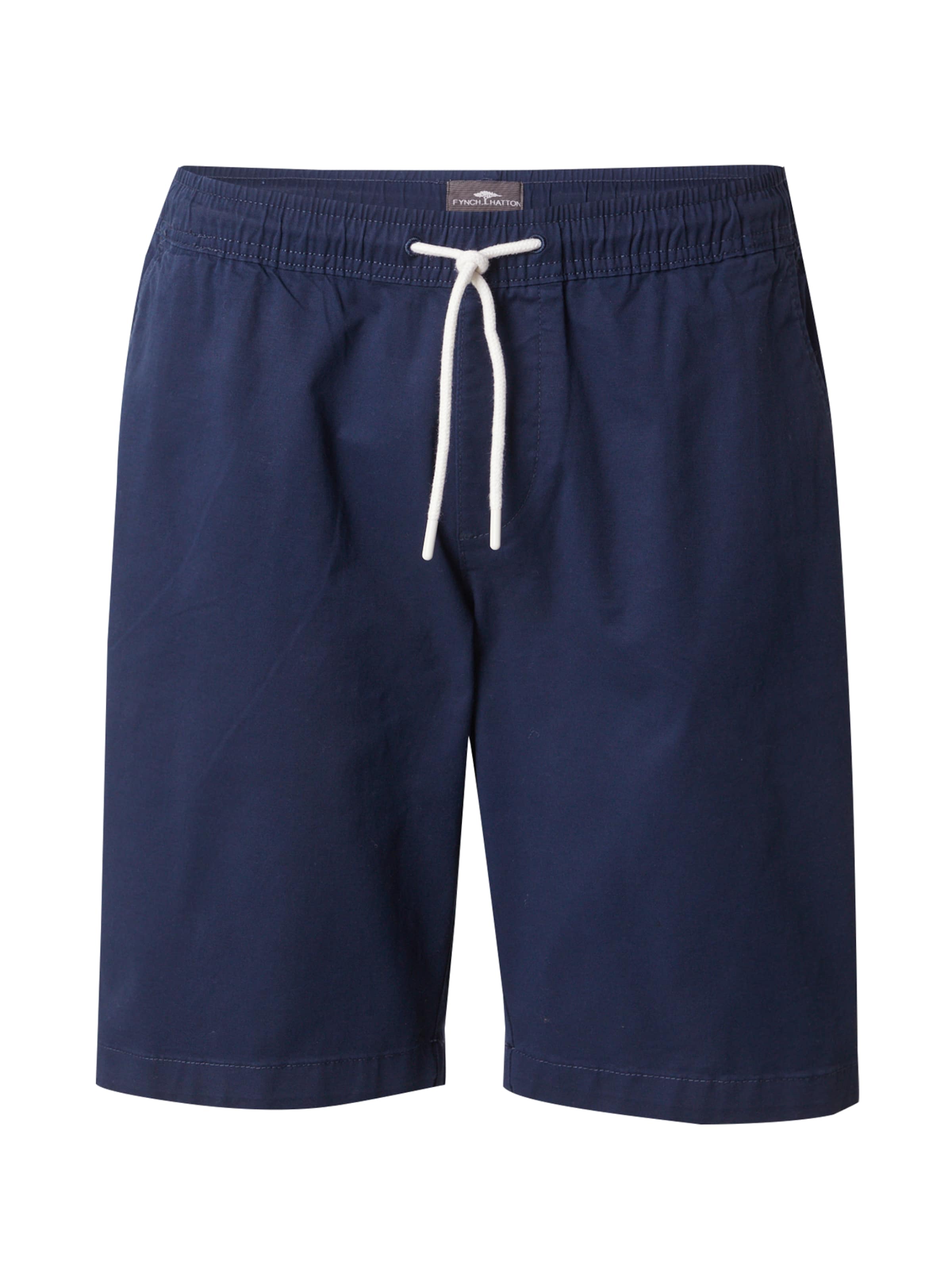 FYNCH-HATTON Regular Shorts in Blau: Vorderseite
