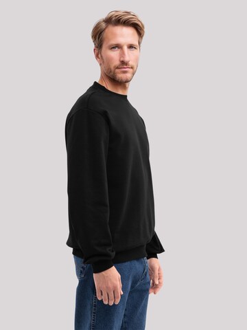 F4NT4STIC Sweatshirt 'Orange Spritz' in Zwart