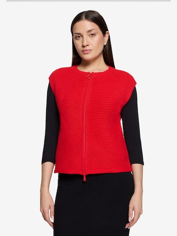 Betty Barclay Strickjacke in Rot: Vorderseite