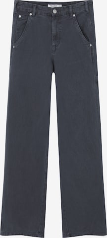 Pull&Bear Bootcut Jeans in Blau: predná strana