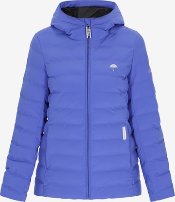 Geacă de iarnă de la Schmuddelwedda pe albastru: față