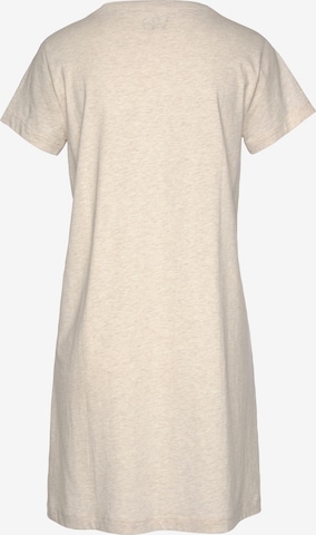 LASCANA - Camiseta de noche en beige