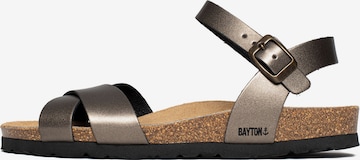 Bayton Sandal in Bronze: front