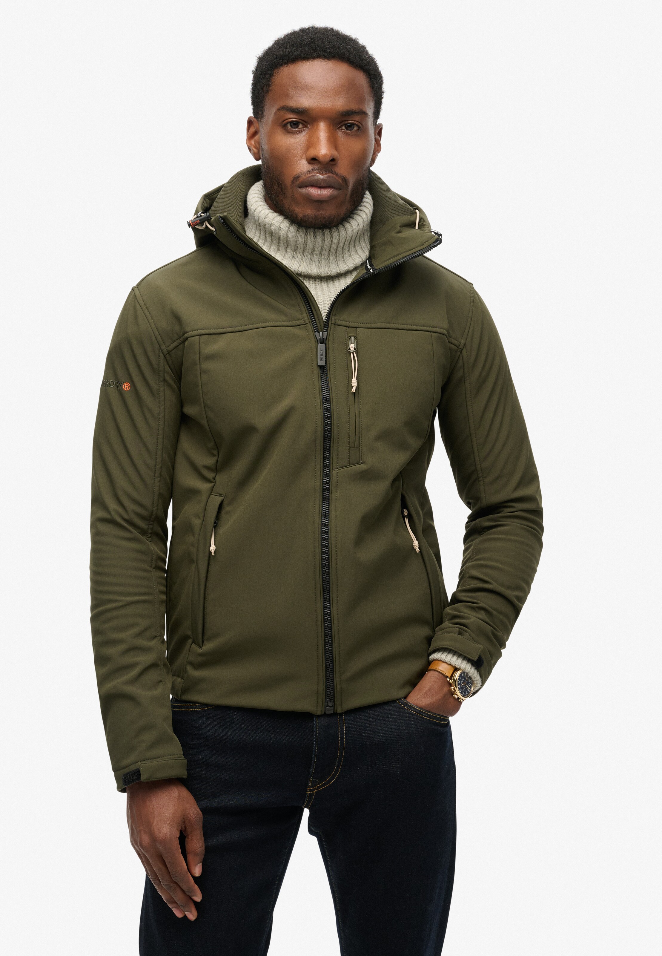 Superdry Jacke in Grün