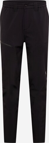 Coupe slim Pantalon de sport 'PAASOLA' Rukka en noir : devant