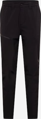 Coupe slim Pantalon de sport 'PAASOLA' Rukka en noir : devant