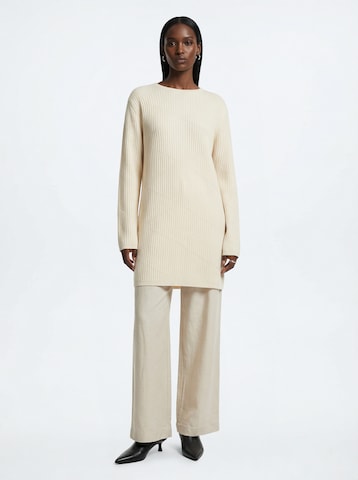 The Base Theory Strikkjole i hvid