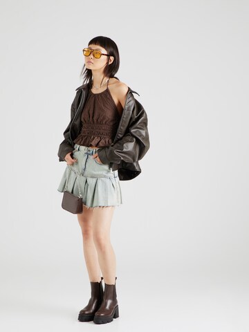 Haut Monki en marron