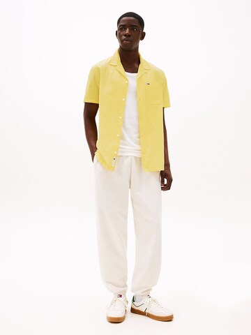 Tommy Jeans Regular fit Overhemd in Geel