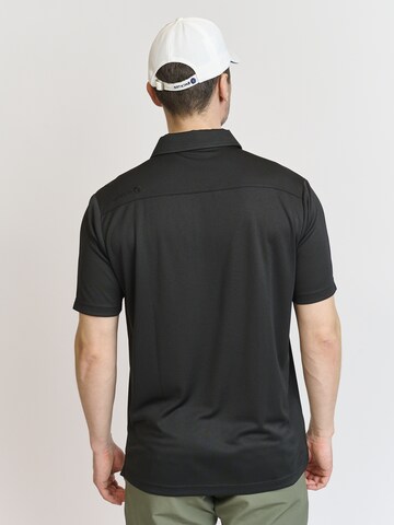 Backtee Shirt in Schwarz