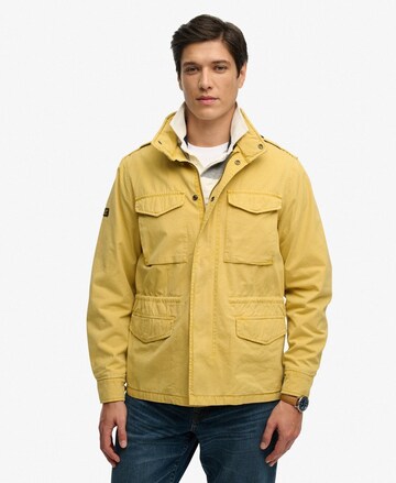Veste mi-saison 'M65' Superdry & Co en jaune : devant