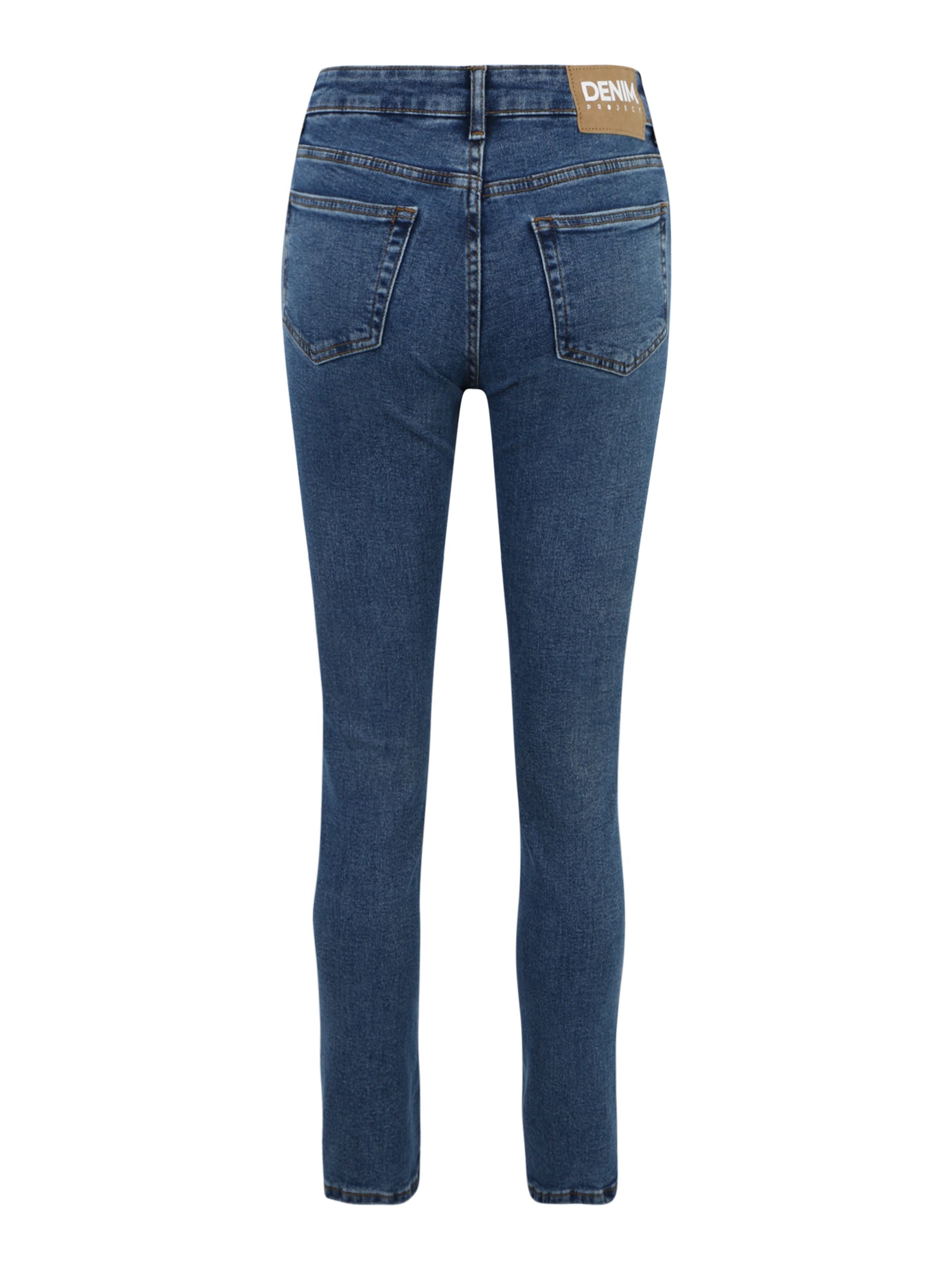 mėlyna Denim Project Siauras Džinsai