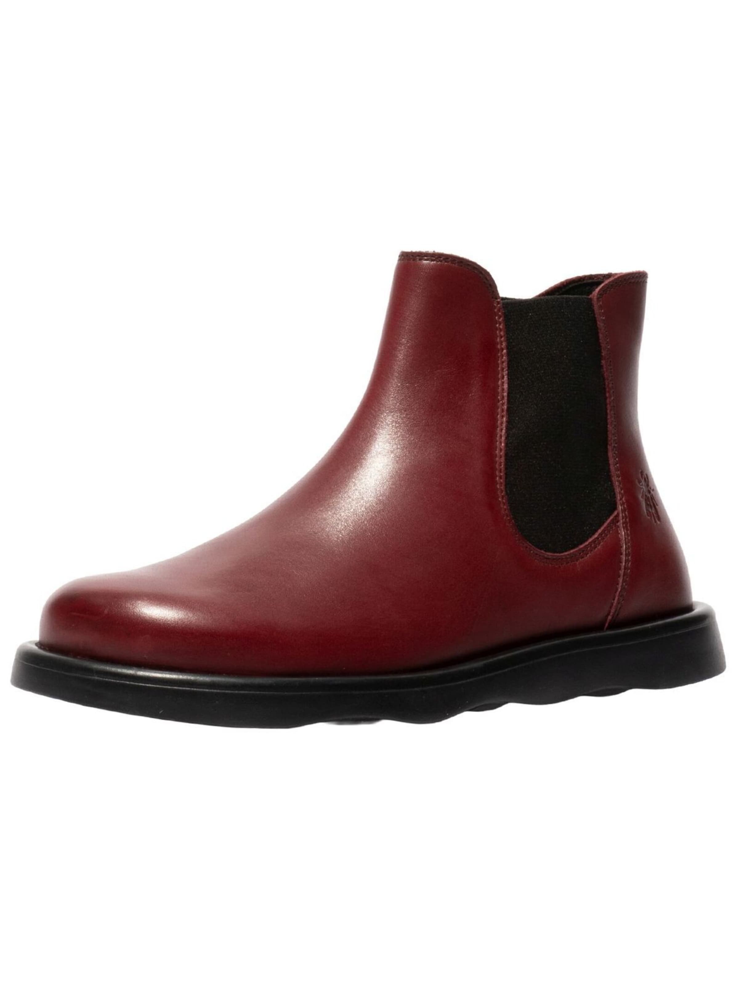 Boots chelsea di FLY LONDON in rosso: frontale