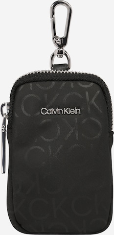 Calvin Klein Etui in Zwart: voorkant
