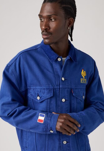 LEVI'S ® Jacke 'France Football Type III' in Blau