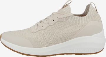 Tamaris Fashletics Sneakers laag in Beige