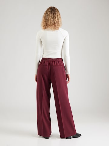 VERSTIQUE Wide leg Παντελόνι σε κόκκινο