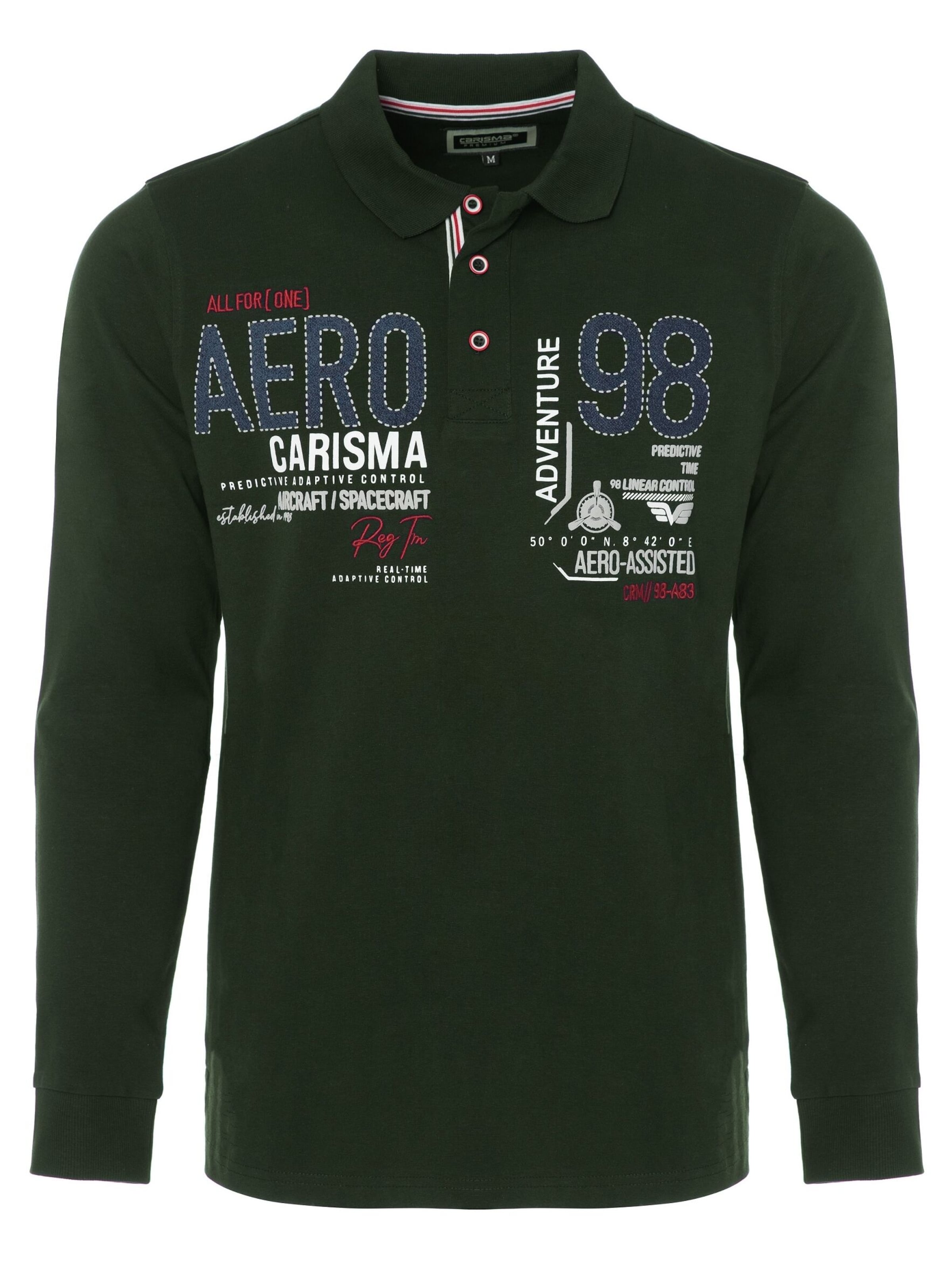 CARISMA Shirt in Groen: voorkant
