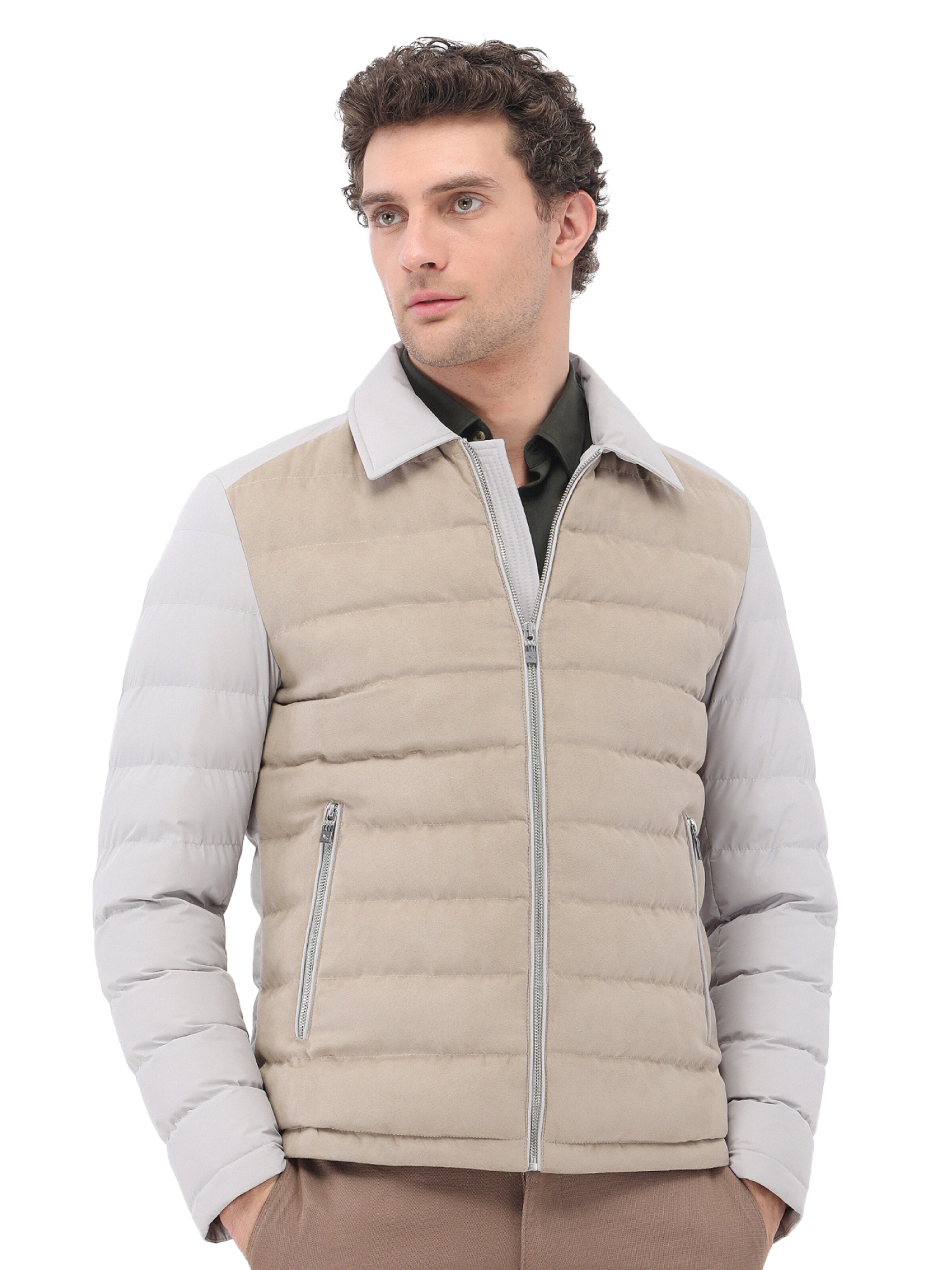KİP Jacke in Beige: Vorderseite