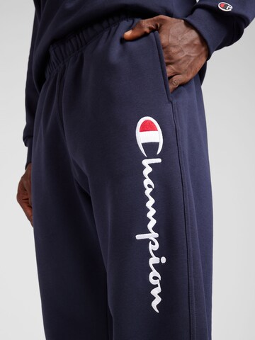 Effilé Pantalon Champion Authentic Athletic Apparel en bleu