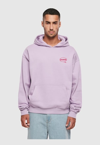 Merchcode Sweatshirt 'Mr Kebab' in Purple: front
