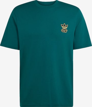 ADIDAS ORIGINALS - Camisa 'ST' em verde: frente