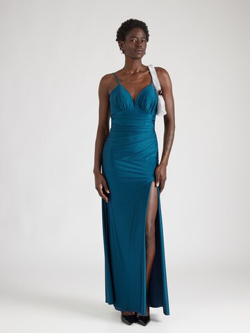 mascara Вечернее платье в Синий: спереди