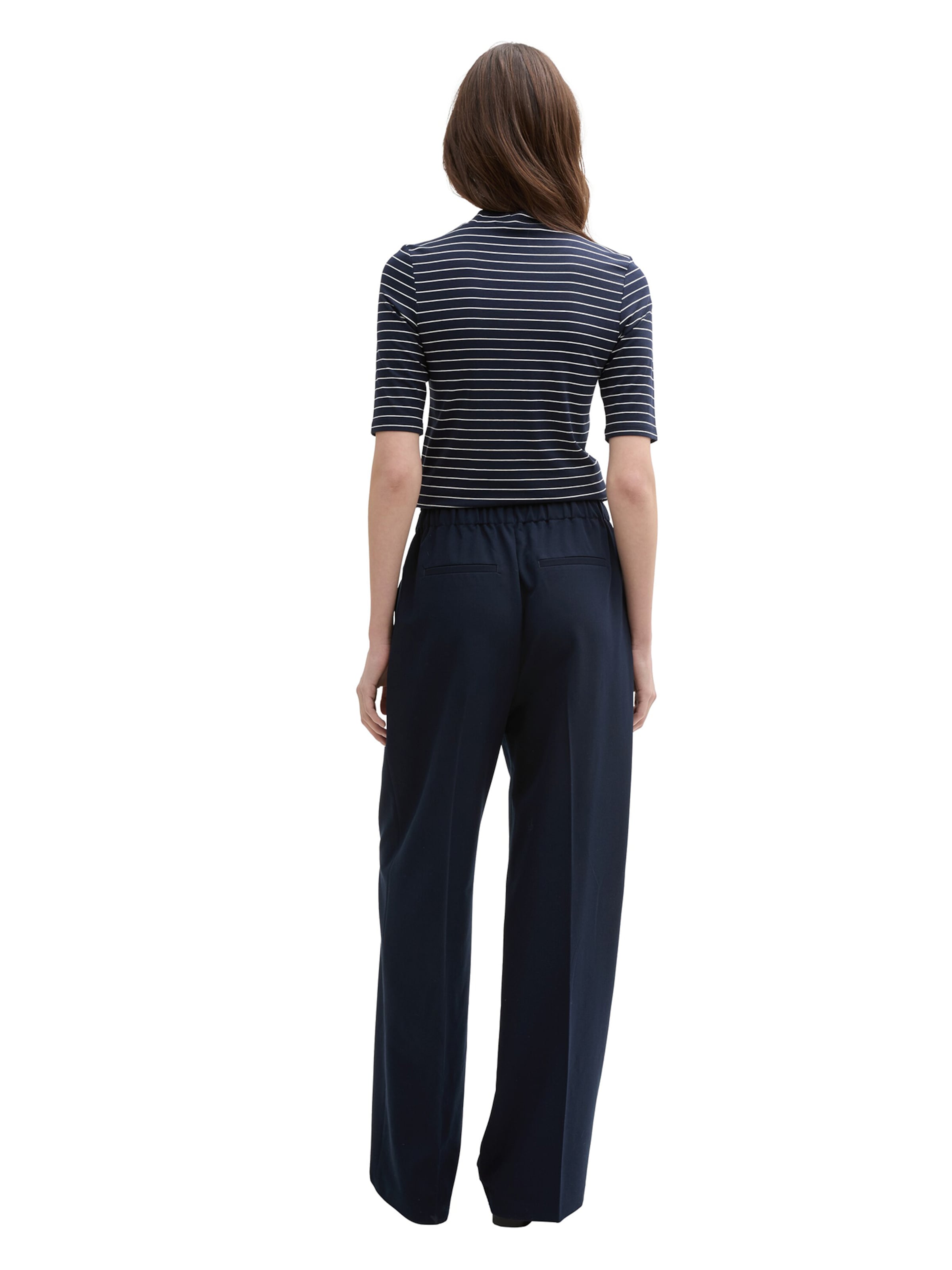 Loosefit Pantalon à plis TOM TAILOR DENIM en bleu