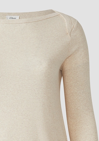 s.Oliver Red Label Plus Shirt in Beige