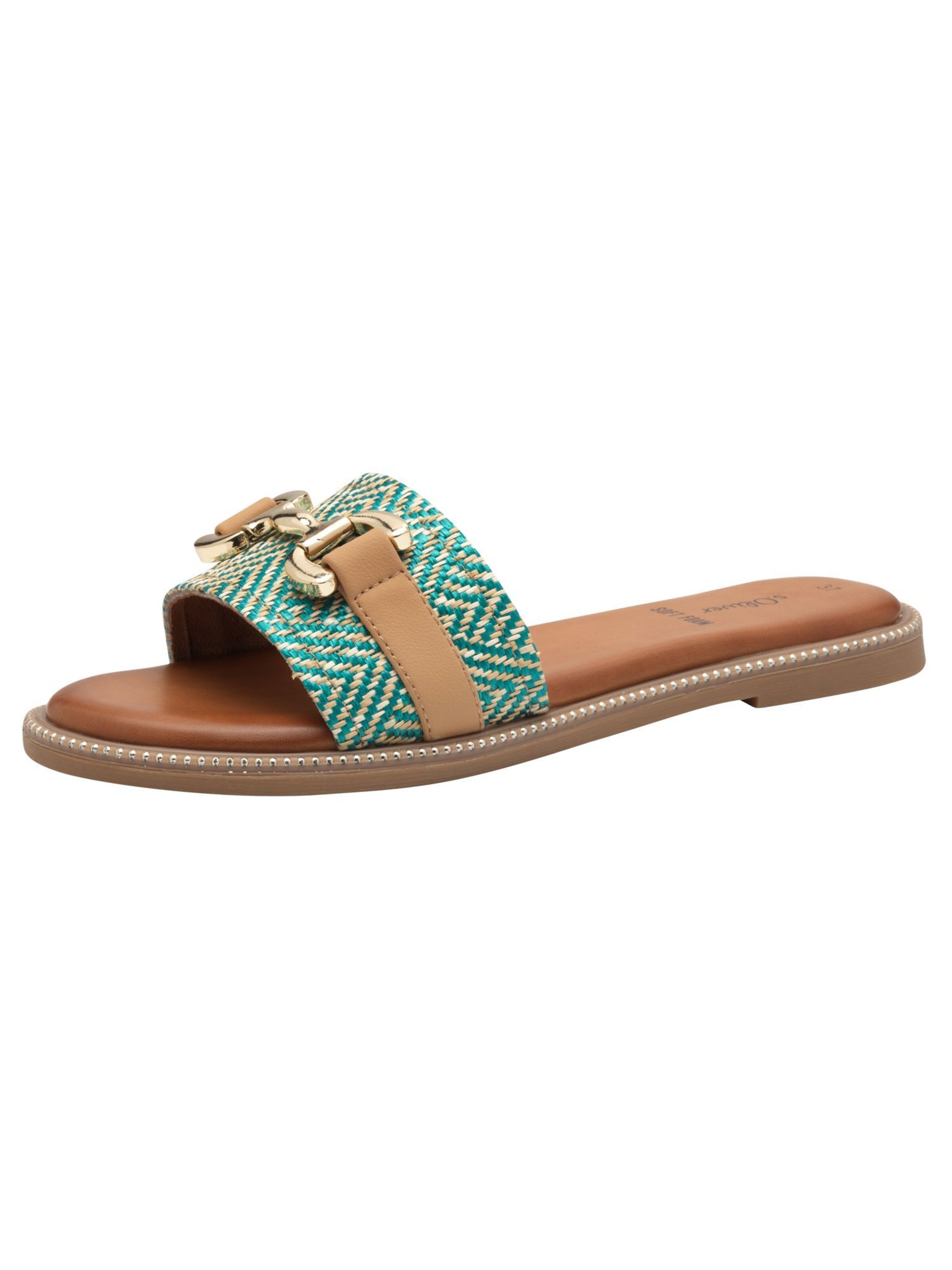 s.Oliver Mules in Green: front