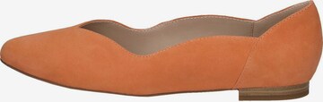 CAPRICE Ballet Flats in Orange