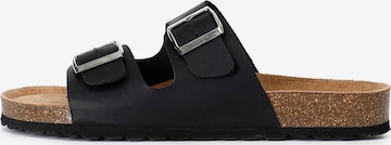 CAFè NOIR Sandalen in Schwarz: Vorderseite