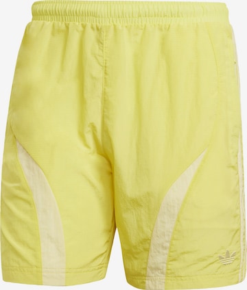 ADIDAS ORIGINALS - Loosefit Pantalón 'Adicolor 2000s' en amarillo: frente
