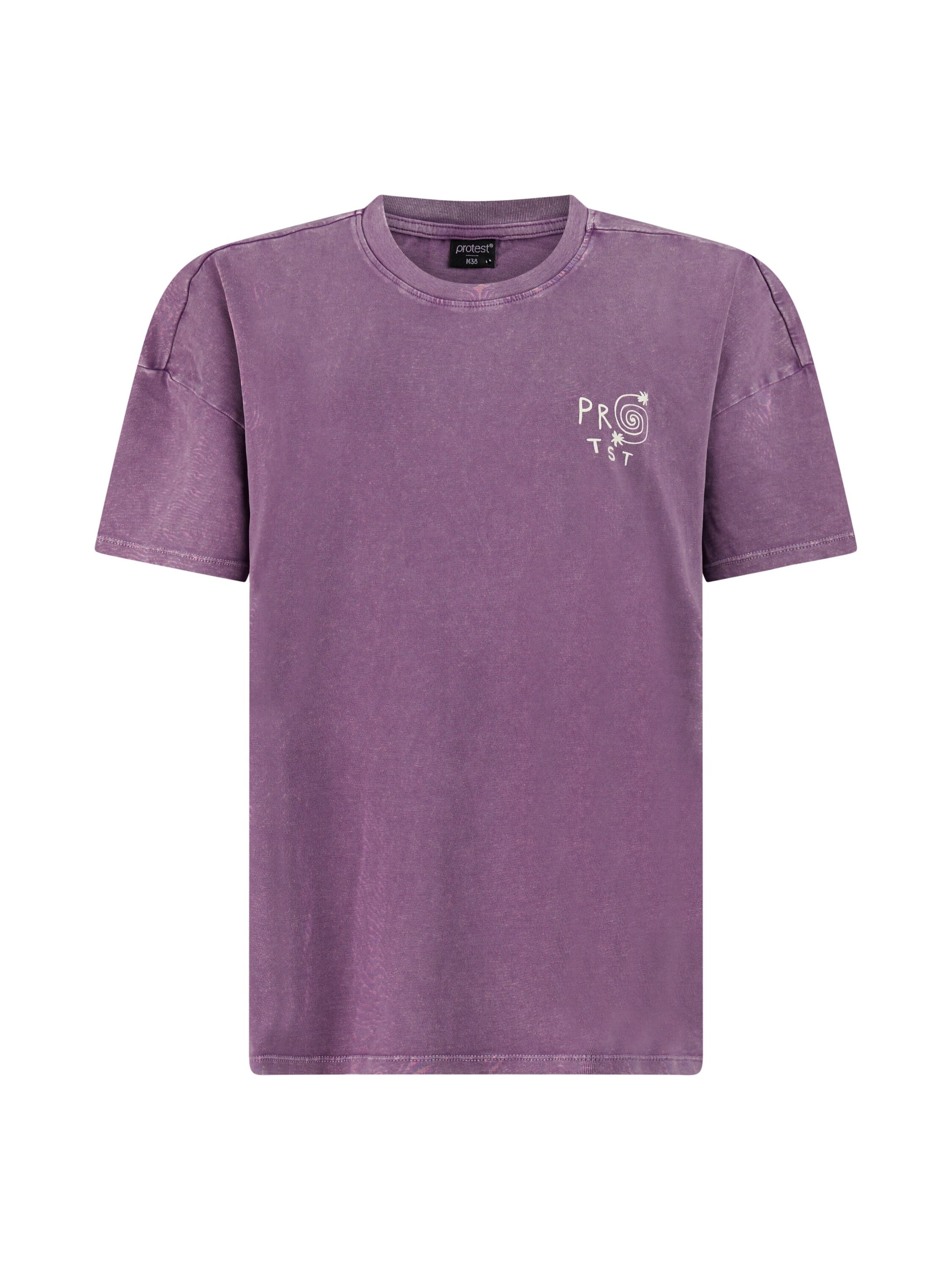 PROTEST Shirt 'PRTBowler' in Lila: Vorderseite