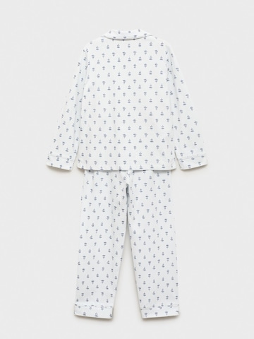 MANGO KIDS Nattøj 'FLORI' i blå