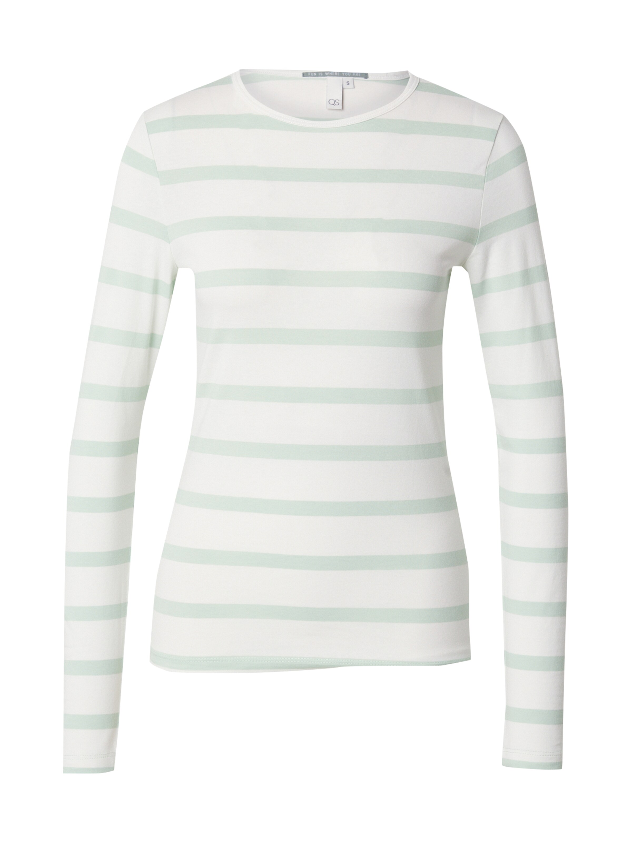 balts QS T-Krekls: no priekšpuses