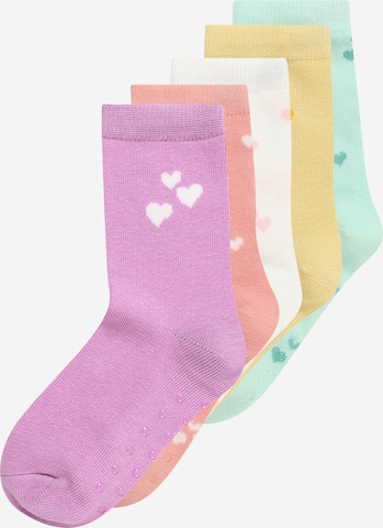 Lindex Socks in Yellow: front