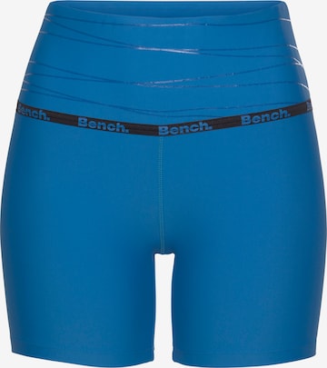 BENCH Skinny Sportshorts in Blau: predná strana