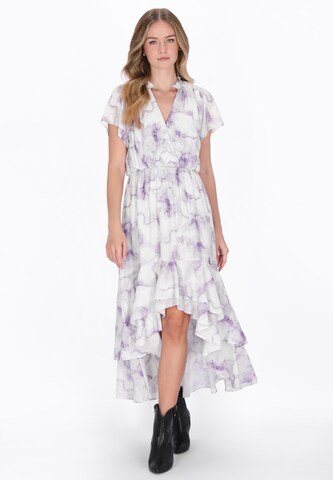 DreiMaster Vintage Summer dress in Purple: front