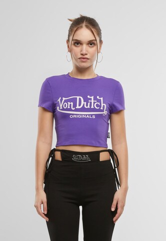 Von Dutch Originals Shirt ' ' in Purple