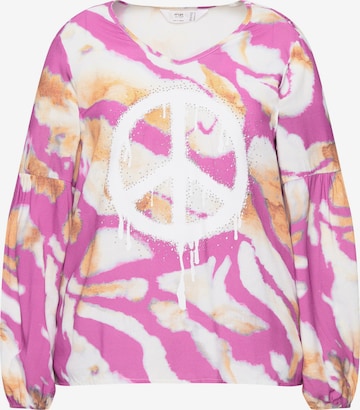 Angel of Style Blouse in Mixed colors: front