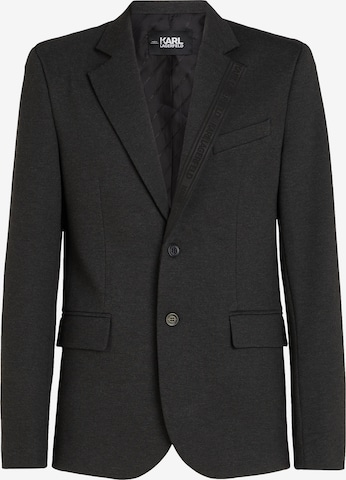 Karl LagerfeldRegular Fit Sako - siva boja: prednji dio