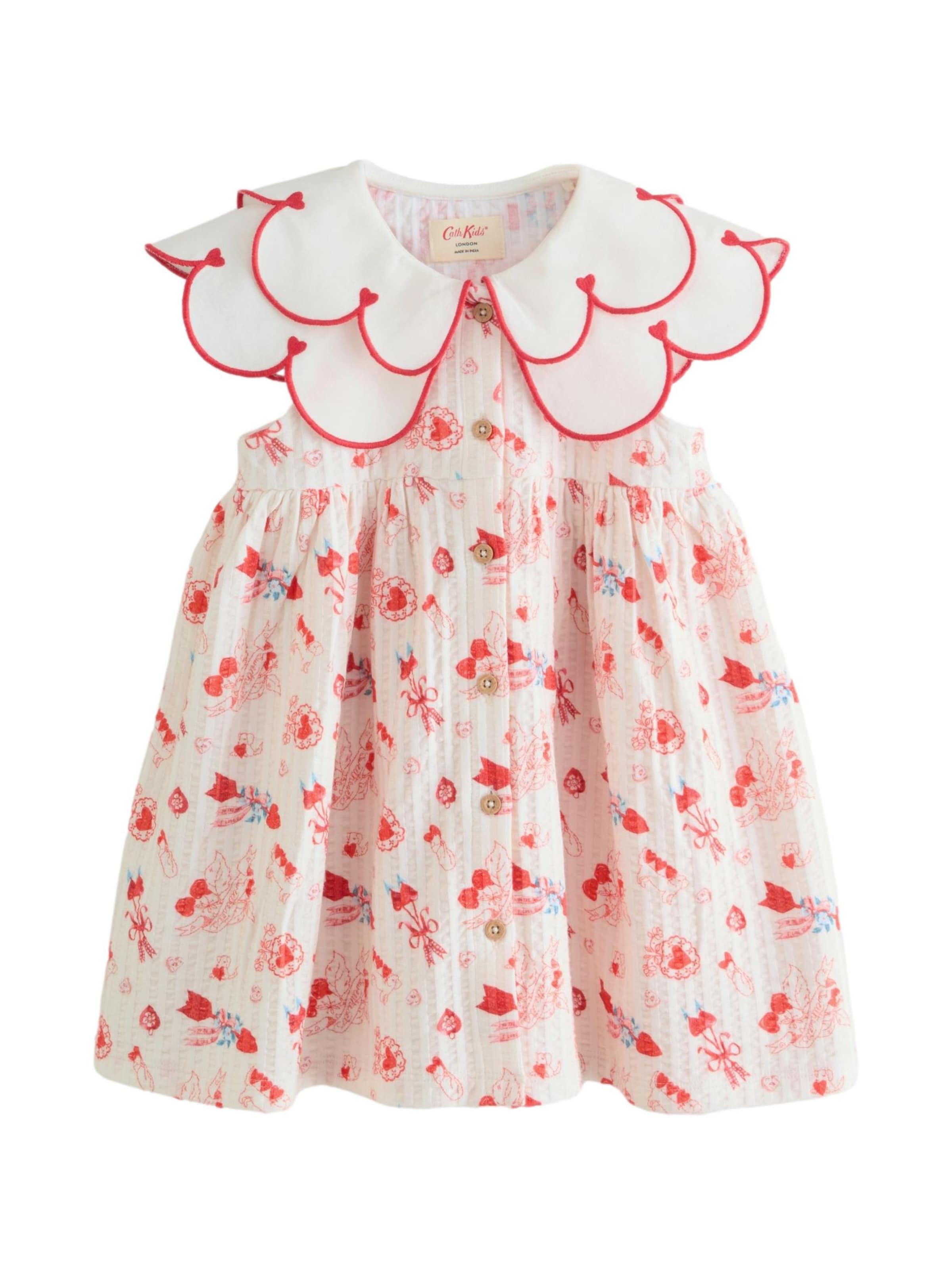 Next Jurk in Rood: voorkant