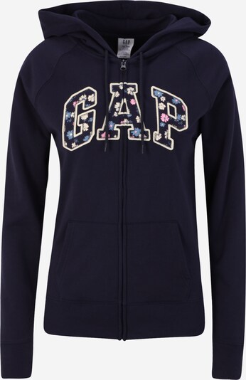 Gap Tall Sweat jacket in Navy / Light blue / Light pink / White, Item view