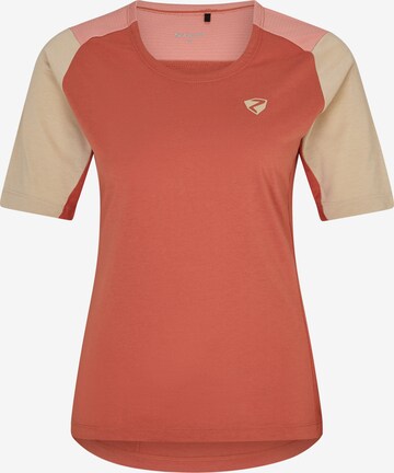 ZIENER Performance Shirt 'NESTONIA' in Orange: front