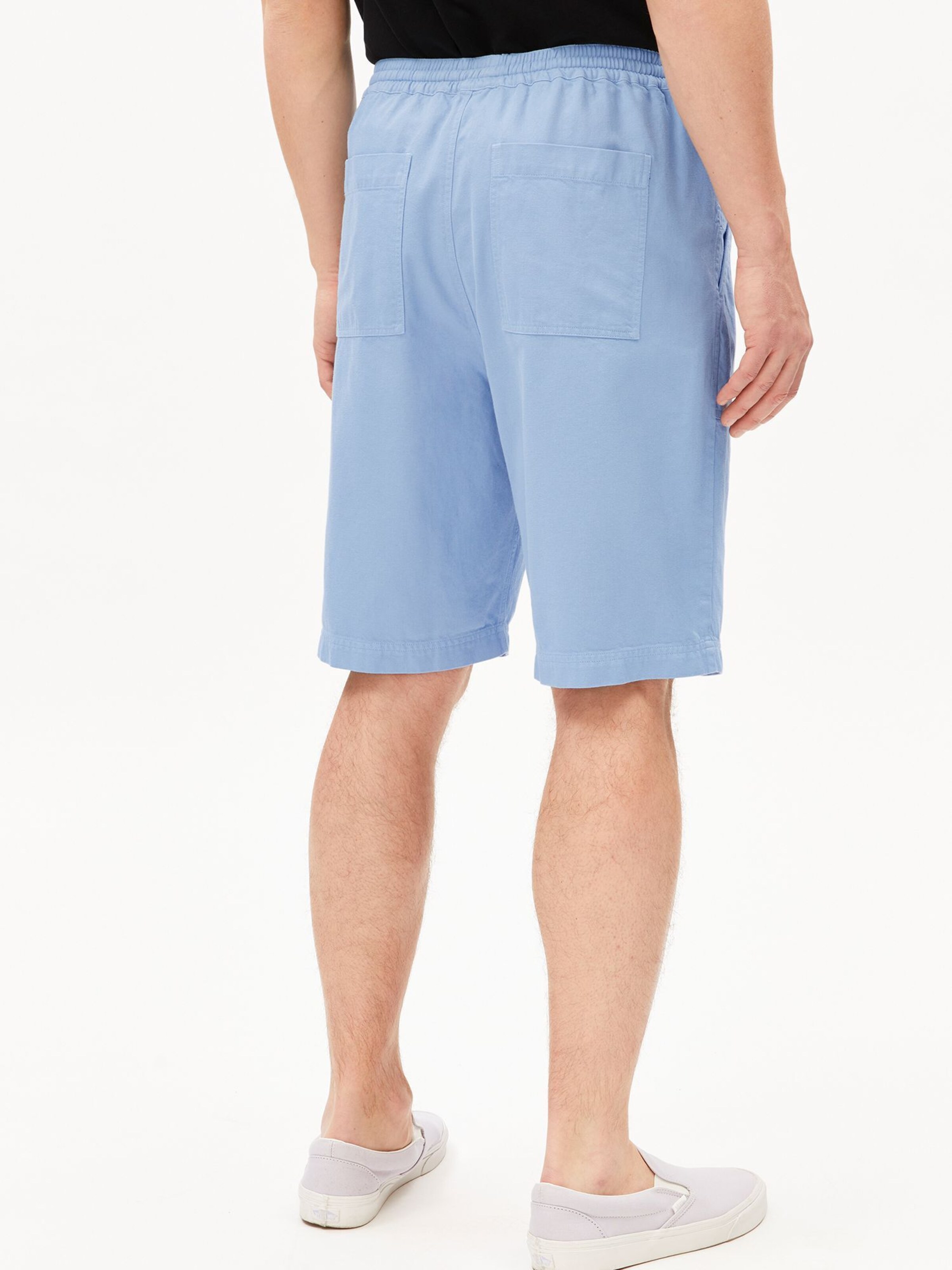 ARMEDANGELS Regular Trousers in Blue